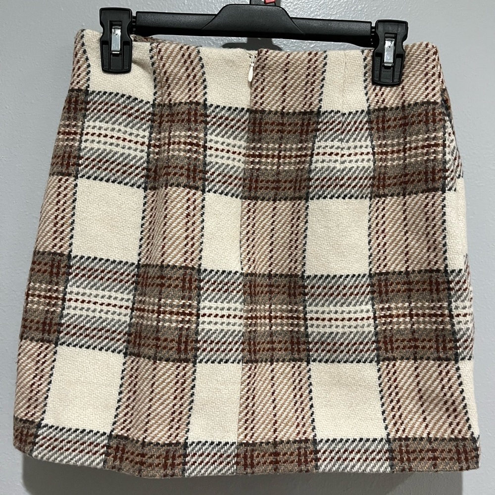 H&M plaid skirt